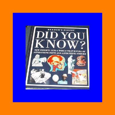 $DOWNLOAD$ [EBOOK] Did You Know {PDF EBOOK EPUB KINDLE}
