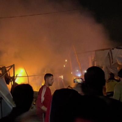 Five killed in Israeli strike on Gaza encampment