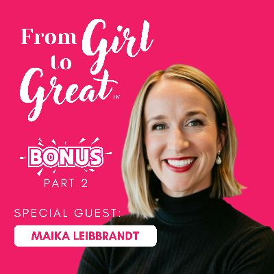 S1 Bonus Episode Part 2: Discovering the Power in My Top 5 Strengths: Maika Leibbrandt on the CliftonStrengths Assessment