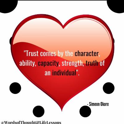 What Does It Take To Build Trust?