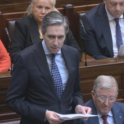 Tánaiste Simon Harris survives Dáil confidence motion