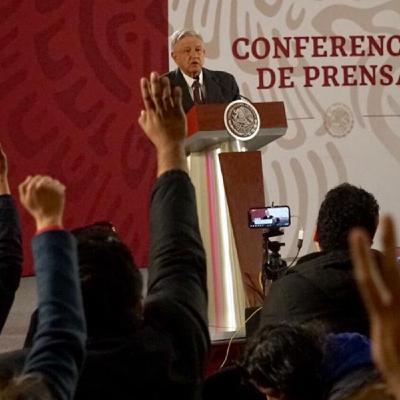 AMLO y la prensa.