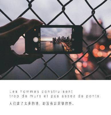 法语每日说：Les hommes construisent trop de murs...人们建了太多的墙...