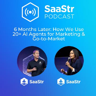 SaaStr 831: How We Use 20+ AI Agents for Marketing & Go-to-Market with SaaStr's Chief AI Officer and CEO & Founder SaaStr 831: How We Use 20+ AI Agents for Marketing & Go-to-Market with SaaStr's Chief AI Officer and CEO & Founder