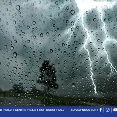 Météo : pluies et orages attendus jusqu’à demain après-midi Météo : pluies et orages attendus jusqu’à demain après-midi