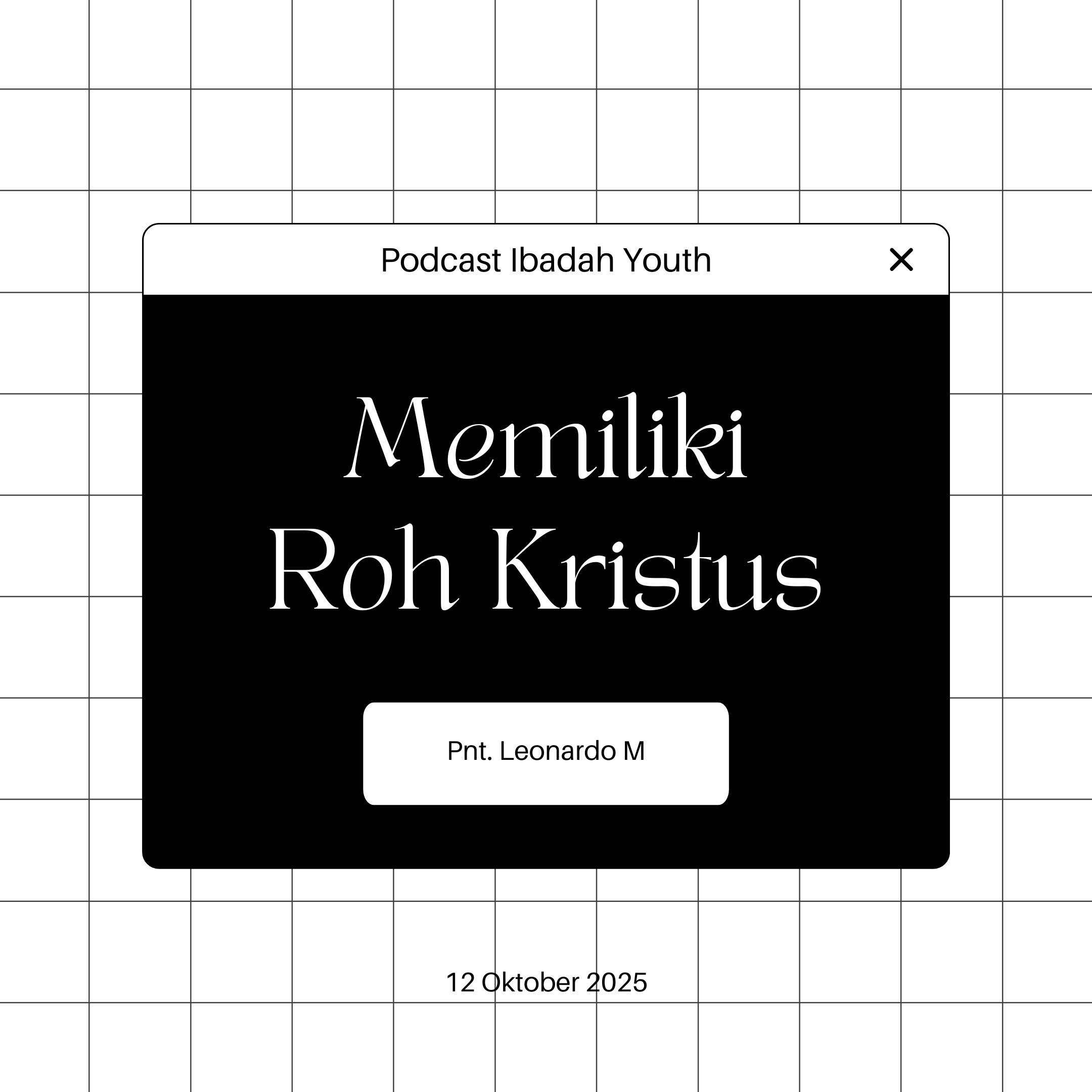 Live Streaming Youth - 12 Oktober 2025 episode artwork
