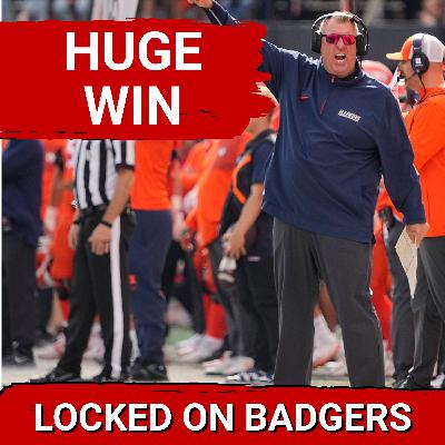 LIVE REACTION | Wisconsin Badgers football REACTION after the Illinois game!