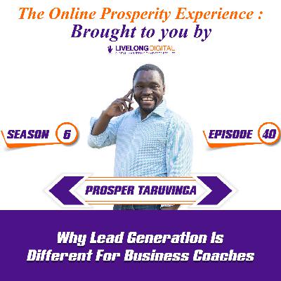 Why Lead Generation Is Different For Business Coaches