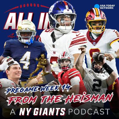 Pre-Game Report Week 15: Giants return home to take on the Commanders, current coach search, and more from the Heisman Pre-Game Report Week 15: Giants return home to take on the Commanders, current coach search, and more from the Heisman