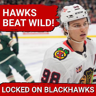 Chicago Blackhawks FINALLY Defeat Minnesota Wild | Anton Frondell SHL Playoff Update! Chicago Blackhawks FINALLY Defeat Minnesota Wild | Anton Frondell SHL Playoff Update!