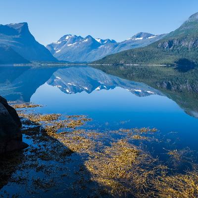 8 Hour Fjord Waves & Gentle Meditation Music
