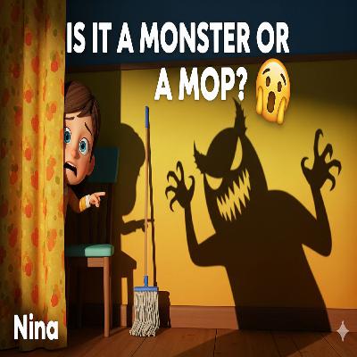 🔦 Best Bedtime Story! | The Monster Was Just a Mop (Overcoming Fear for Kids 3-8)
