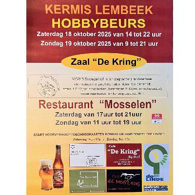 Hobbybeurs en mosselkermis in Lembeek