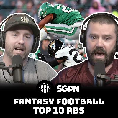 Fantasy Football Top 10 RBs (Ep. 2304)
