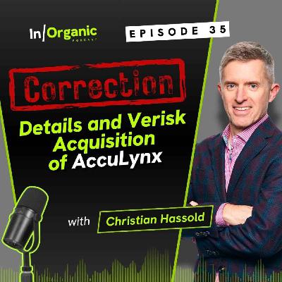 E35: Correction! Update on Details of Verisk's Planned Acquisition of Acculynx