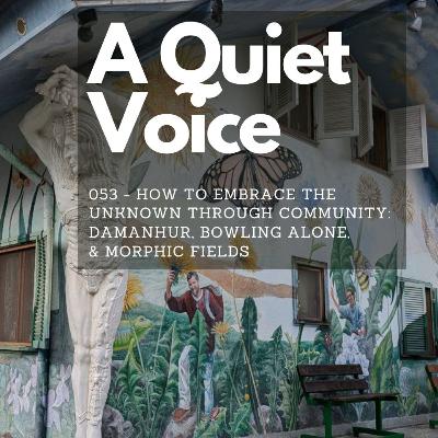 053 - How to embrace the unknown through community: Damanhur, Bowling Alone, & Morphic Fields