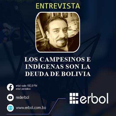 Los campesinos e indígenas son la deuda de Bolivia