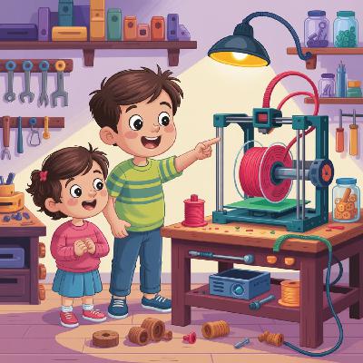 Tlačiareň, ktorá stavala hračky: Ako súrodenci opravili autíčko pomocou 3D tlače Tlačiareň, ktorá stavala hračky: Ako súrodenci opravili autíčko pomocou 3D tlače