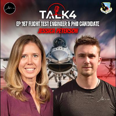 She Helped Create the System That’s Saved 13+ Fighter Pilots | Jessica "Sting" Peterson | TALK4 167 She Helped Create the System That’s Saved 13+ Fighter Pilots | Jessica "Sting" Peterson | TALK4 167