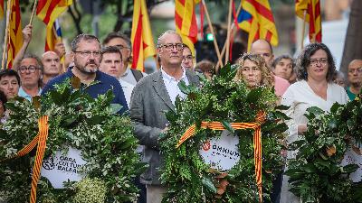 La independència, el català, les 37,5 hores i crítiques a Illa: els missatges de la Diada