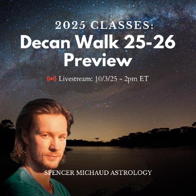 Decan Walk 25-26 Preview - 2025 Classes