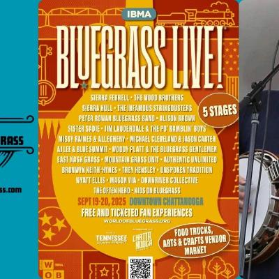 Randy Steele and I Briefly Cover All of The IBMA Main Stage World of Bluegrass Sept 19th-20th Chattanooga TN