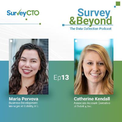 Simple solutions to complex problems: What we learned about data collection in humanitarian aid at DIHAD with Maria Pervova and Catherine Kendall