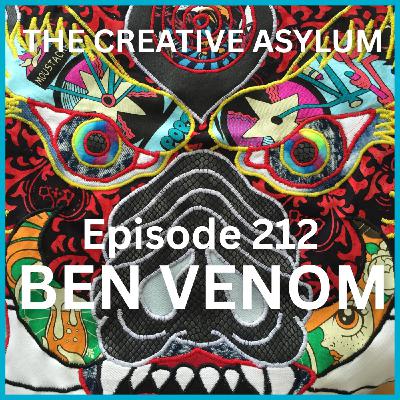 Ben Venom (Heavy Metal Quilting) - EP212 - The Creative Asylum