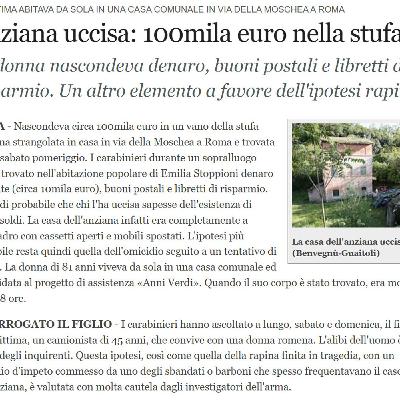 Episodio 63 - Un delitto vicino a Villa Ada Episodio 63 - Un delitto vicino a Villa Ada