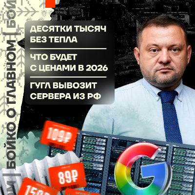 Бойко о главном: Десятки тысяч без тепла | Что будет с ценами в 2026 | Гугл вывозит сервера из РФ