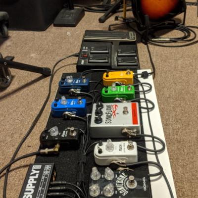 Constructing A Guitar Effects Pedalboard – Cheap!