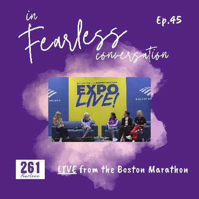Ep.45 LIVE from the 2025 Boston Marathon!