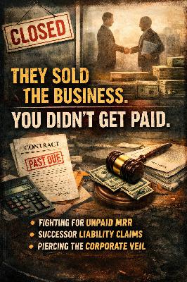 They Sold the Business. You Didn't Get Paid.
