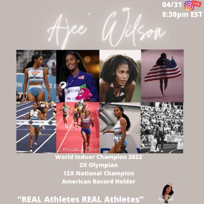 Episode 9 | American Record Holder | 12X US Champion | World Indoor Gold Medalist Ajee’ Wilson Episode 9 | American Record Holder | 12X US Champion | World Indoor Gold Medalist Ajee’ Wilson