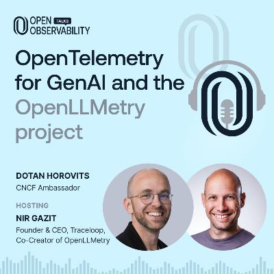OpenTelemetry for GenAI and the OpenLLMetry project - OpenObservability Talks S6E06 OpenTelemetry for GenAI and the OpenLLMetry project - OpenObservability Talks S6E06