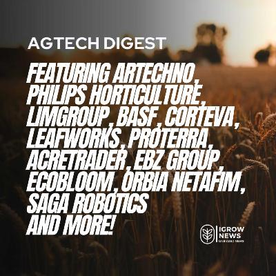 Artechno, Philips Horticulture, Limgroup, BASF, Corteva, M.S. Technologies, LeafWorks, Proterra, AcreTrader, EBZ Group, Ecobloom, GreenLife, PB tec, CE-Line, Orbia Netafim, Saga Robotics, BinSentry, and AgEagle