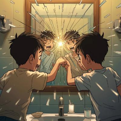 鏡子的對面是什麼世界~~