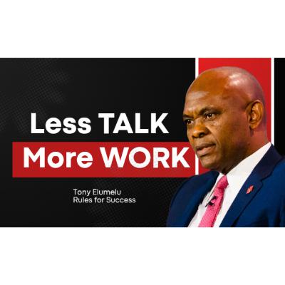 Tony Elumelu Top 10 Rules for Success Tony Elumelu Top 10 Rules for Success