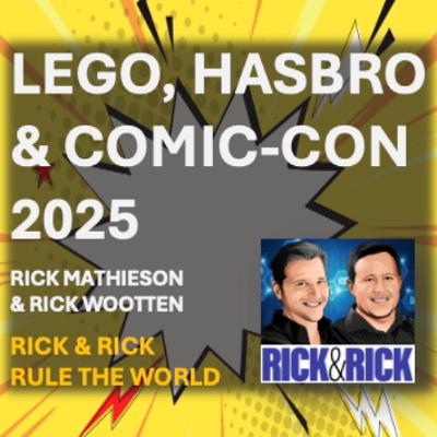 Brand Activations: Lego, Hasbro & More at Comic-Con 2025 (Pt 1.)