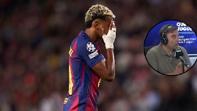 Jaume Marcet: "No entenc tan dramatisme. El Barça ha jugat contra el millor equip d'Europa i al minut 89 anava 1-1"