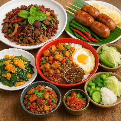 46 อาหารไทยนอกกระแส – Underrated Thai Dishes Worth Trying | Learn Thai Listening for Intermediate to Advanced Levels