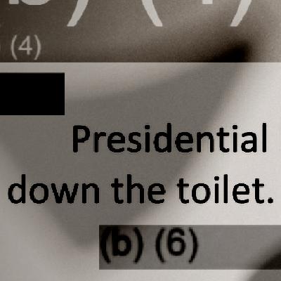 Our Deep Dive for White House Records Starts in the Toilet