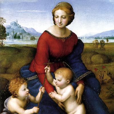 【欧洲攻略】维也纳艺术史博物馆--草地上的圣母（拉斐尔）