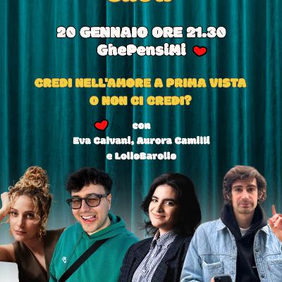adessocapiamo CREDI NELL'AMORE A PRIMA VISTA O NO? Live show!