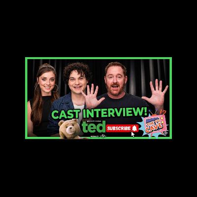 Ted Cast Interview | Max Burkholder, Alanna Ubach, Scott Grimes & Giorgia Whigham Talk Peacock’s Ted