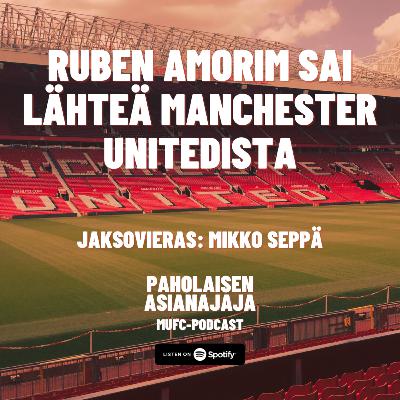 Ruben Amorim sai lähteä Manchester Unitedista Ruben Amorim sai lähteä Manchester Unitedista