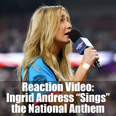 Reaction Video: Ingrid Andress “Sings” the National Anthem at 2024 Home Run Derby