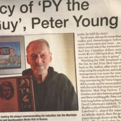 Feb 6 2026- On Peter Young Passing Away Feb 6 2026- On Peter Young Passing Away