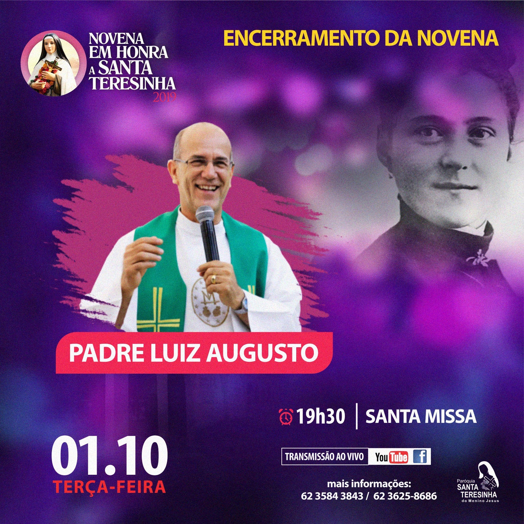 Novena de Santa Teresinha 2019