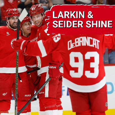 LARKIN'S HAT-TRICK, SEIDER'S FIVE POINTS & DEBRINCAT'S 40TH GOAL! Red Wings thrill in win over Flyers LARKIN'S HAT-TRICK, SEIDER'S FIVE POINTS & DEBRINCAT'S 40TH GOAL! Red Wings thrill in win over Flyers